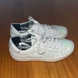 P448 Women's Sneakers with Silver Accents